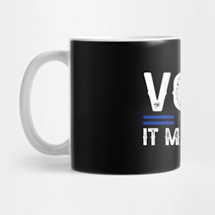 Vote it matters Mug